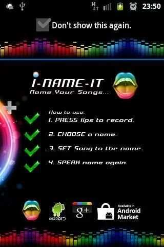 i name it name your songs स्क्रीनशॉट 4