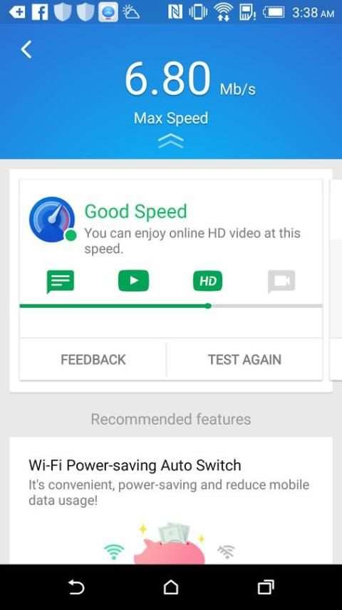 Speed Test - WiFi / Cellular speed test स्क्रीनशॉट 1