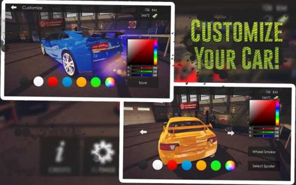 Car Driving Simulator 2017 скриншот 2