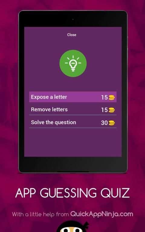 APP GUESSING QUIZ скриншот 3