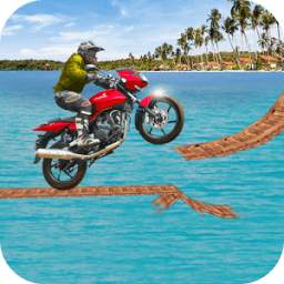 Beach Bike Stunt Rider