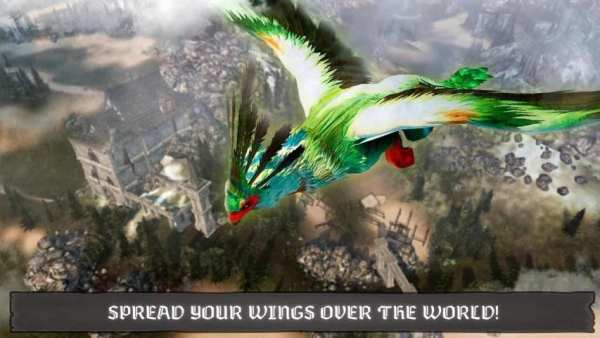 Hippogriff Bird Simulator 3D screenshot 1