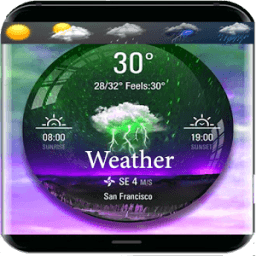 Prévisions météorologiques quotidiennes et horaire иконка