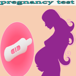 Pregnancy test simulator icon