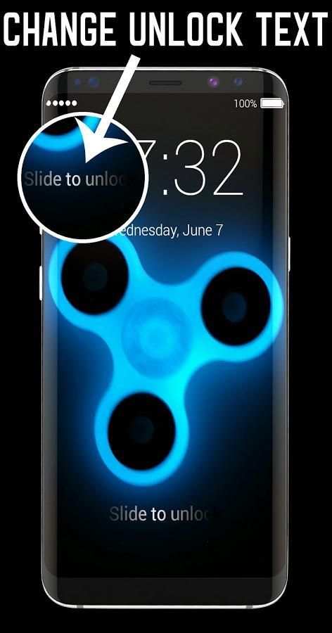 Fidget Spinners Lock Screen screenshot 6