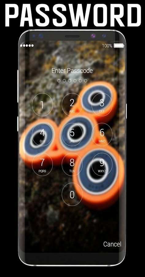 Fidget Spinners Lock Screen screenshot 7