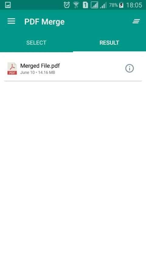 PDF Merge скриншот 2