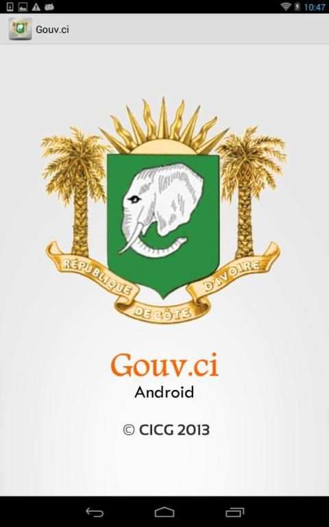 Gouvernement de Côte d'Ivoire screenshot 5