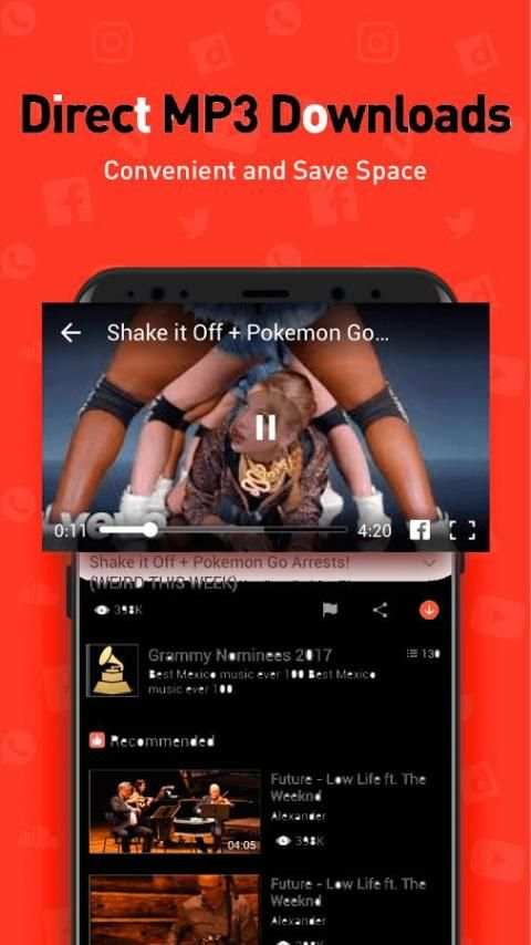 Snaptube 2.0.1 screenshot 1