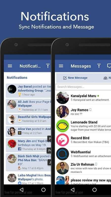Lite Messenger for Facebook screenshot 6