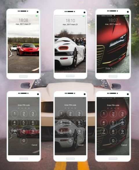 Car Lock Screen 6 تصوير الشاشة