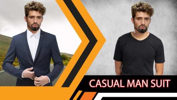 Casual Man Suit Editer screenshot 1