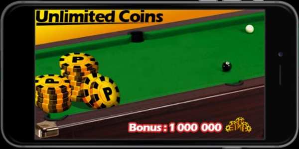 8 Ball Pool Coins Simulated screenshot 1