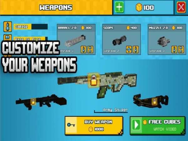 Block Wars Killer Sniper screenshot 7