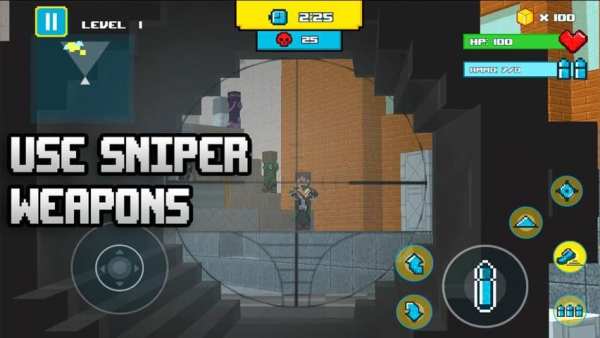 Block Wars Killer Sniper screenshot 11