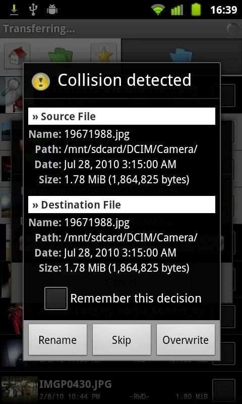 Dual File Manager XT скриншот 1