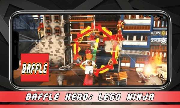 Baffle Hero; LEGO Ninja Grounding screenshot 3