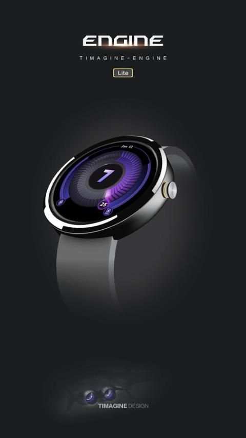 Watch Face Timagine Engine L скриншот 5