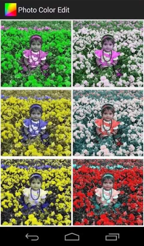 Photo Color Edit स्क्रीनशॉट 11