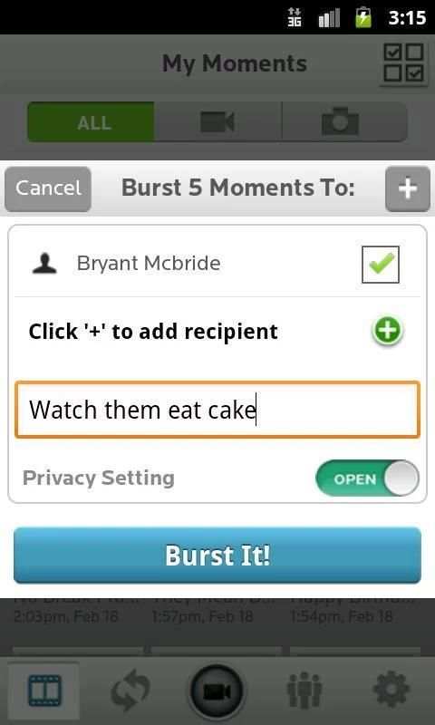Burst скриншот 1