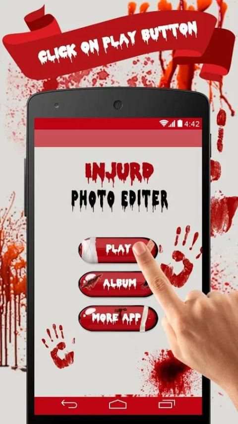 Injury Photo Editor 5 تصوير الشاشة