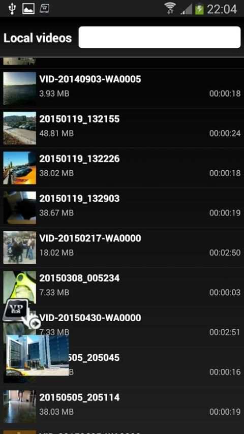 Video Player / Video Pop-up screenshot 3