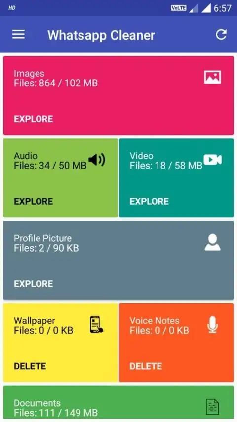 Cleaner for WhatsApp screenshot 3