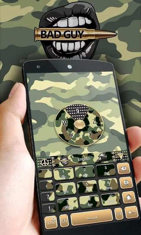 Bad Guy GO Keyboard Theme screenshot 4