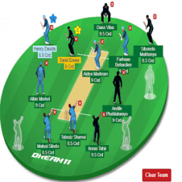 Create Daily Fantasy Cricket Teams иконка