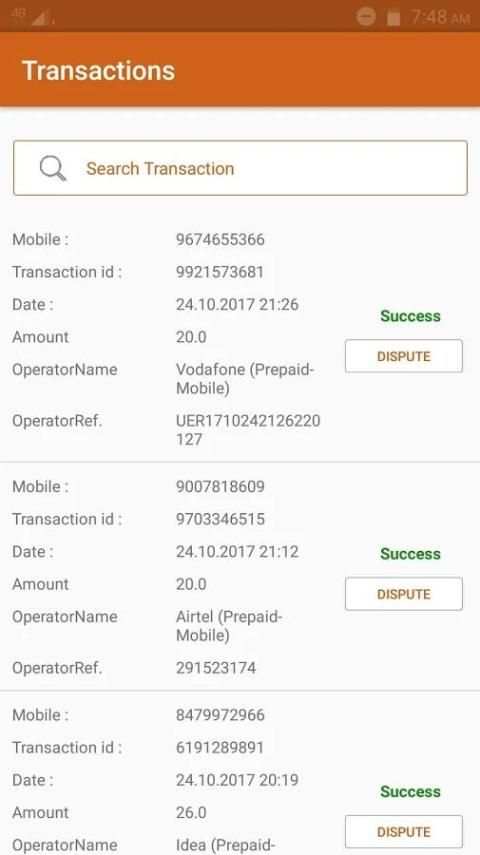 Paytm Recharge स्क्रीनशॉट 1