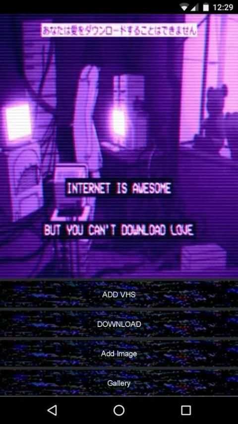 Vhs Camera Glitch Retro and Trippy Effects Editor 1 تصوير الشاشة