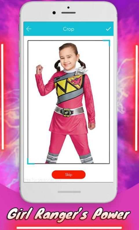 Power hero rangers Masks : change face morph скриншот 5