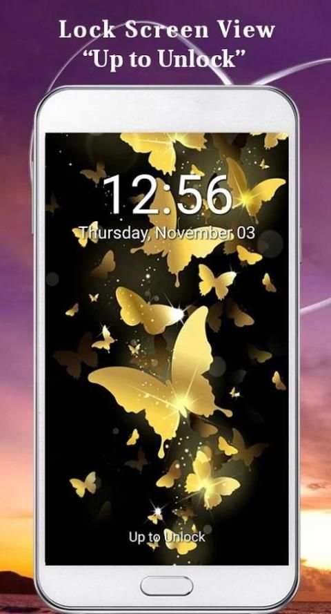Golden pattern lock 7 تصوير الشاشة