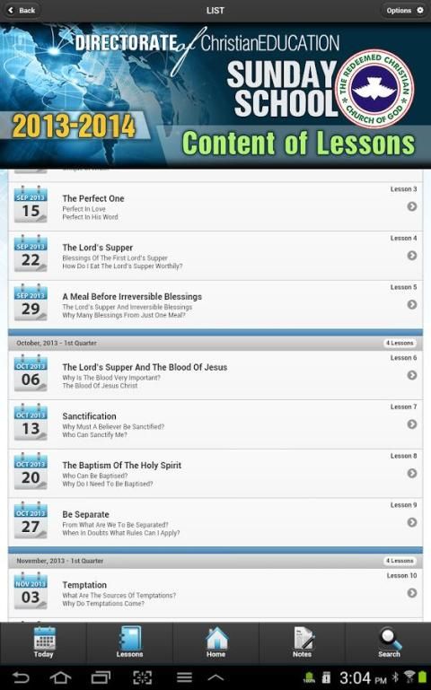 RCCG Sunday School स्क्रीनशॉट 5