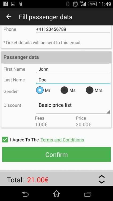 BusTicket4.me - Bus Tickets screenshot 3