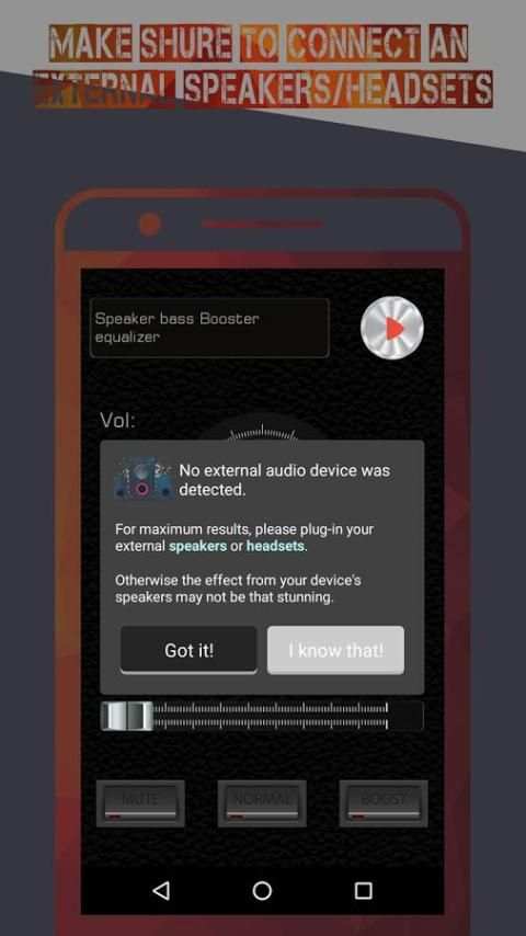 Speaker Booster Bass Equalizer screenshot 15