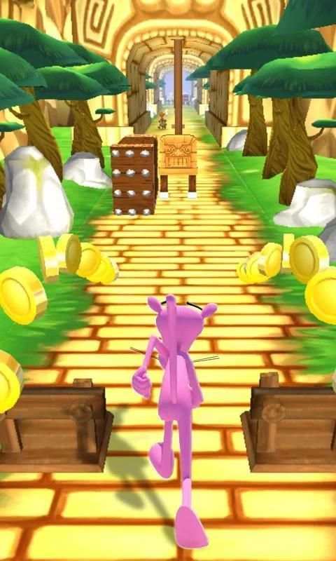 Temple Train Panther: Jungle Run 2 تصوير الشاشة