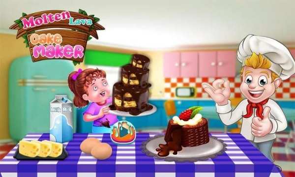 Molten Lava Cake Maker: Fun Cooking Chef Game screenshot 2