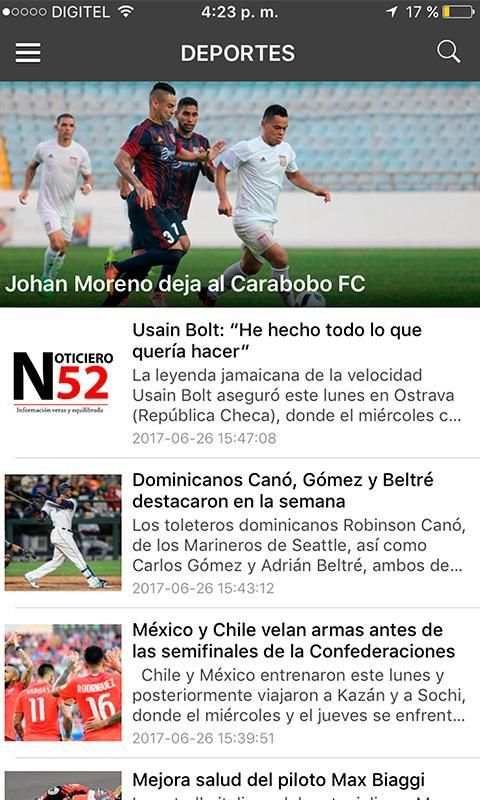 NOTICIERO 52 screenshot 5