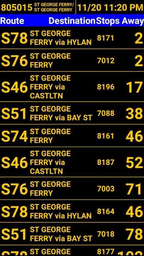 NYC Bus Stop Sign screenshot 2