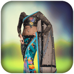 Women Saree Photo Editor أيقونة