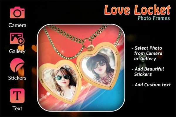 Love Locket Photo Frame скриншот 3