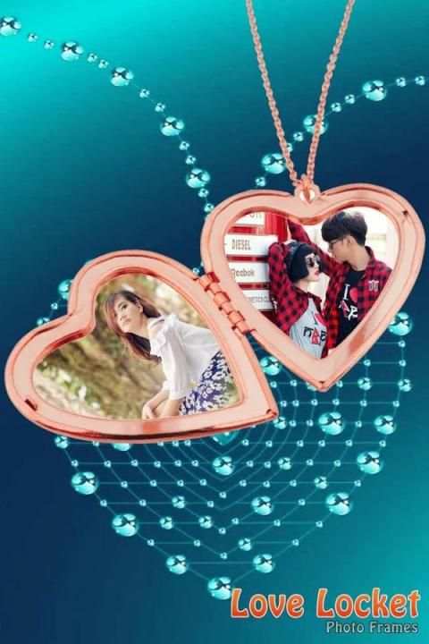 Love Locket Photo Frame скриншот 2