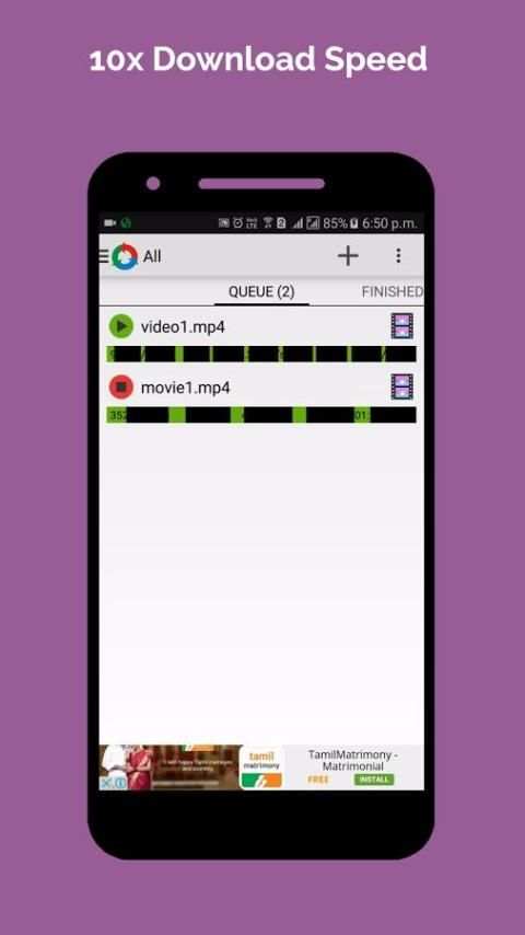 IDM Plus for Android स्क्रीनशॉट 2