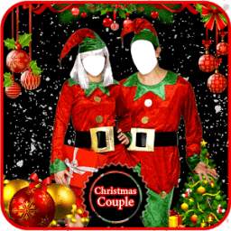 Couple Christmas Photo Suit