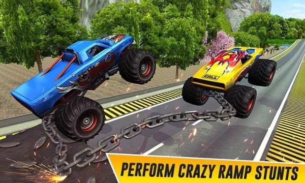 Mega Ramp Stunt Car Racing Game Driving simulator screenshot 12