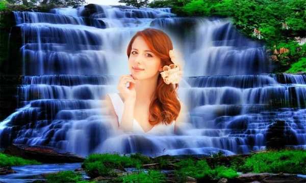 Photo On Water Falls 1 تصوير الشاشة