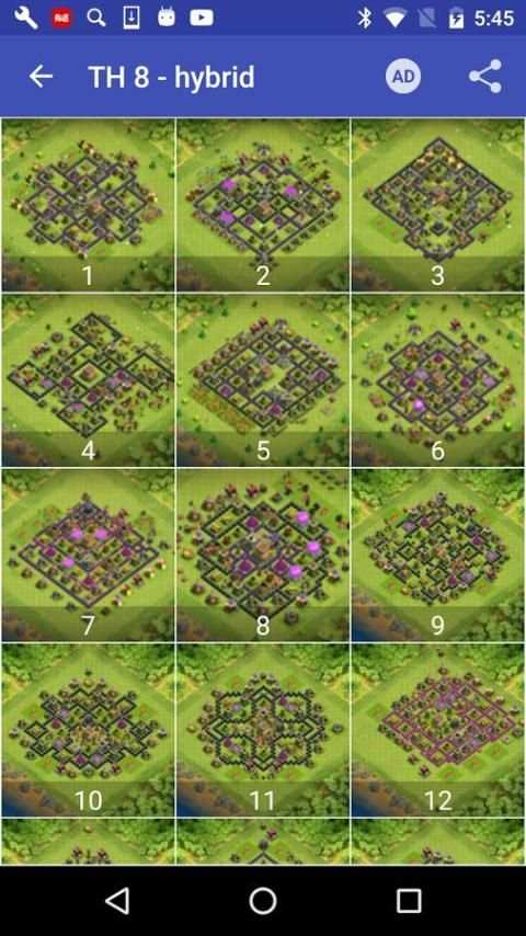 Maps of Coc TH8 скриншот 6