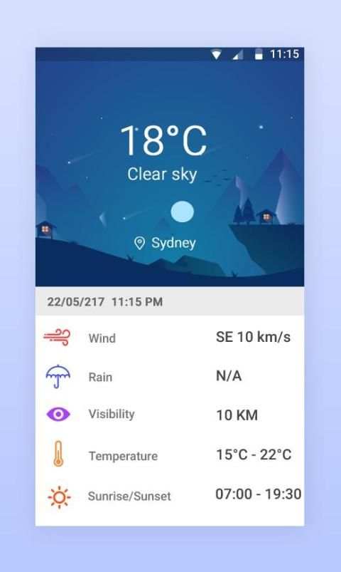 My Place Weather Location screenshot 4