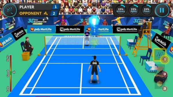 3D Pro Badminton Challenge скриншот 5